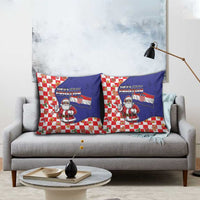 Croatia Christmas Pillow Cover Santas Favorite Croatian - Wonder Print Shop