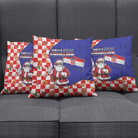 Croatia Christmas Pillow Cover Santas Favorite Croatian - Wonder Print Shop