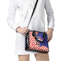 Croatia Christmas Shoulder Handbag Santas Favorite Croatian - Wonder Print Shop