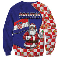Croatia Christmas Sweatshirt Santas Favorite Croatian - Wonder Print Shop