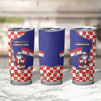 Croatia Christmas Tumbler Cup Santas Favorite Croatian - Wonder Print Shop