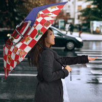 Croatia Christmas Umbrella Santas Favorite Croatian - Wonder Print Shop