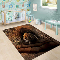 3D Illusion Scary Halloween Area Rug Creepy Mummy - Wonder Print Shop