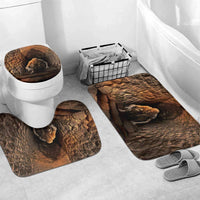3D Illusion Scary Halloween Bathroom Set Creepy Mummy - Wonder Print Shop