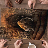 3D Illusion Scary Halloween Puzzle Creepy Mummy - Wonder Print Shop