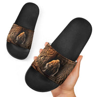 3D Illusion Scary Halloween Slide Sandals Creepy Mummy - Wonder Print Shop