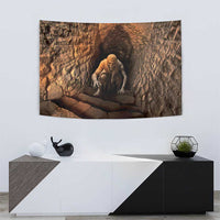 3D Illusion Scary Halloween Tapestry Creepy Mummy - Wonder Print Shop