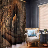3D Illusion Scary Halloween Window Curtain Creepy Mummy - Wonder Print Shop