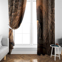 3D Illusion Scary Halloween Window Curtain Creepy Mummy - Wonder Print Shop