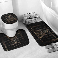 3D Illusion Straw Man Halloween Bathroom Set Behind The Bars - Wonder Print Shop