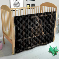 3D Illusion Straw Man Halloween Quilt Behind The Bars - Wonder Print Shop