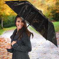 3D Illusion Straw Man Halloween Umbrella Behind The Bars - Wonder Print Shop