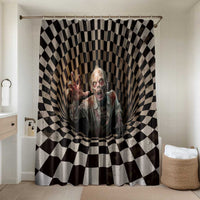 3D Illusion Zombie Halloween Bathroom Set Horror Style - Wonder Print Shop