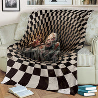 3D Illusion Zombie Halloween Blanket Horror Style - Wonder Print Shop