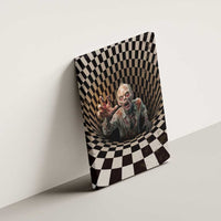 3D Illusion Zombie Halloween Canvas Wall Art Horror Style - Wonder Print Shop