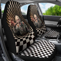 3D Illusion Zombie Halloween Car Seat Cover Horror Style DT05