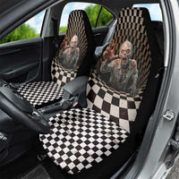 3D Illusion Zombie Halloween Car Seat Cover Horror Style DT05