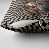 3D Illusion Zombie Halloween Pillow Cover Horror Style - Wonder Print Shop
