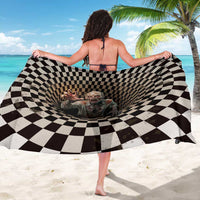 3D Illusion Zombie Halloween Sarong Horror Style - Wonder Print Shop