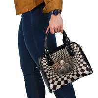 3D Illusion Zombie Halloween Shoulder Handbag Horror Style - Wonder Print Shop