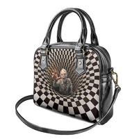 3D Illusion Zombie Halloween Shoulder Handbag Horror Style - Wonder Print Shop