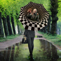 3D Illusion Zombie Halloween Umbrella Horror Style - Wonder Print Shop