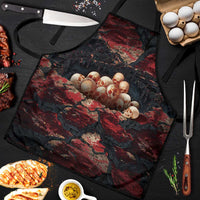 3D Illusion Skull Halloween Apron Hell Pit - Wonder Print Shop