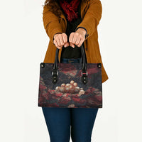 3D Illusion Skull Halloween Leather Bag Hell Pit DT05