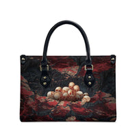 3D Illusion Skull Halloween Leather Bag Hell Pit DT05