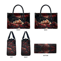 3D Illusion Skull Halloween Leather Bag Hell Pit DT05