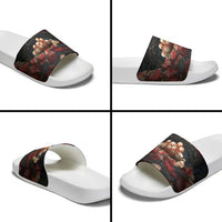 3D Illusion Skull Halloween Slide Sandals Hell Pit - Wonder Print Shop