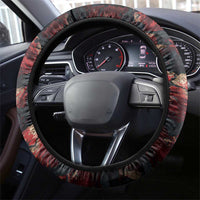 3D Illusion Skull Halloween Steering Wheel Cover Hell Pit DT05