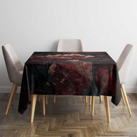3D Illusion Skull Halloween Tablecloth Hell Pit - Wonder Print Shop