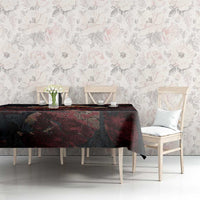 3D Illusion Skull Halloween Tablecloth Hell Pit - Wonder Print Shop