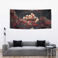 3D Illusion Skull Halloween Tapestry Hell Pit - Wonder Print Shop