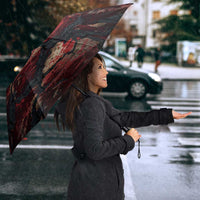 3D Illusion Skull Halloween Umbrella Hell Pit - Wonder Print Shop