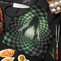 3D Illusion Ghost 3D Halloween Apron Horror Retro Style - Wonder Print Shop