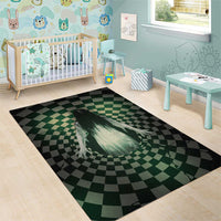 3D Illusion Ghost 3D Halloween Area Rug Horror Retro Style - Wonder Print Shop
