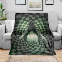 3D Illusion Ghost 3D Halloween Blanket Horror Retro Style - Wonder Print Shop