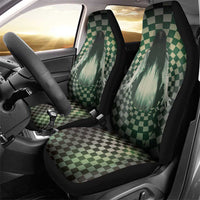 3D Illusion Ghost 3D Halloween Car Seat Cover Horror Retro Style DT05