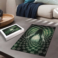 3D Illusion Ghost 3D Halloween Puzzle Horror Retro Style - Wonder Print Shop