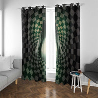 3D Illusion Ghost 3D Halloween Window Curtain Horror Retro Style - Wonder Print Shop