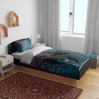 3D Illusion Witch Halloween Bedding Set Dark Magic In The Cracks DT05