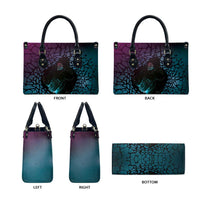 3D Illusion Witch Halloween Leather Bag Dark Magic In The Cracks DT05