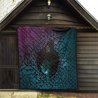 3D Illusion Witch Halloween Quilt Dark Magic In The Cracks - Wonder Print Shop