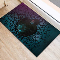3D Illusion Witch Halloween Rubber Doormat Dark Magic In The Cracks - Wonder Print Shop