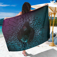 3D Illusion Witch Halloween Sarong Dark Magic In The Cracks - Wonder Print Shop