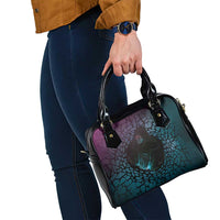 3D Illusion Witch Halloween Shoulder Handbag Dark Magic In The Cracks - Wonder Print Shop