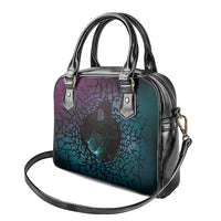 3D Illusion Witch Halloween Shoulder Handbag Dark Magic In The Cracks - Wonder Print Shop