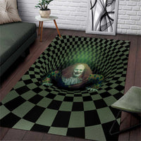 3D Illusion Clown Halloween Area Rug Dark Style - Wonder Print Shop